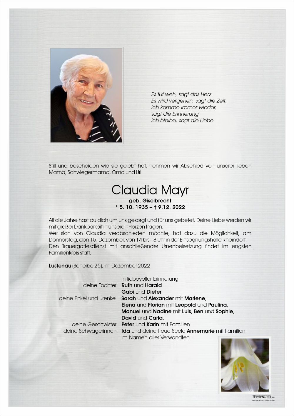 Claudia Mayr